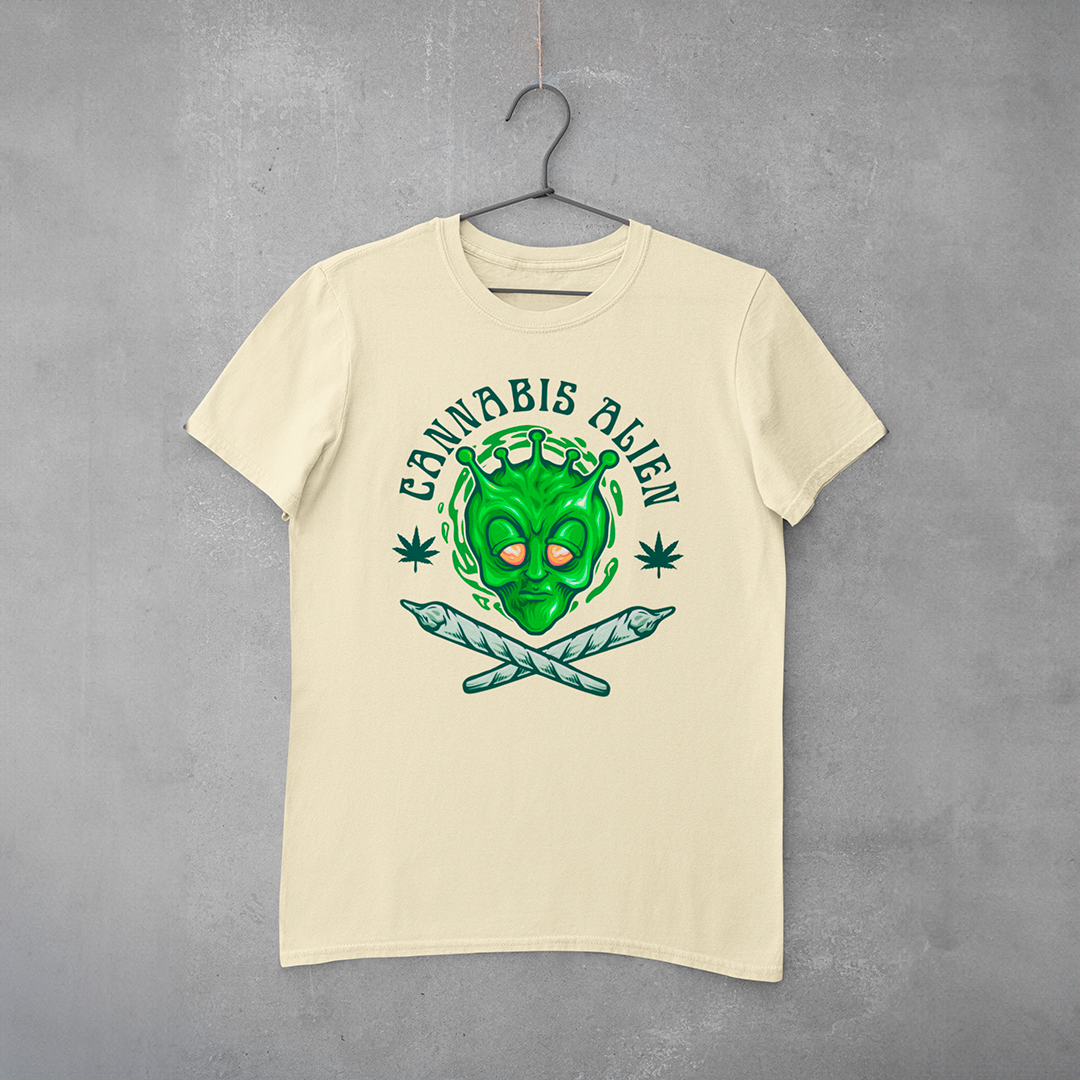 Camiseta Cannabis Cannabis Alien