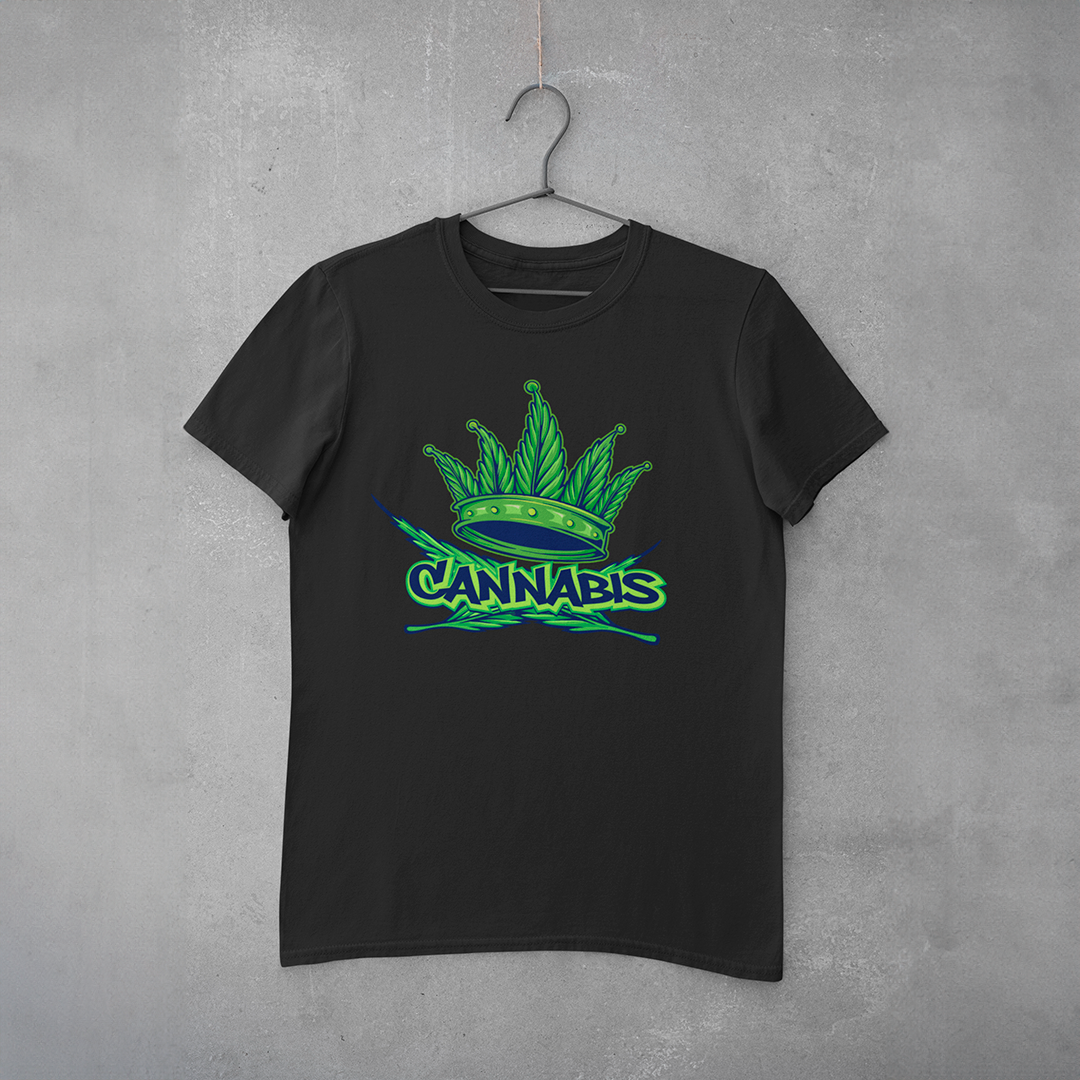 Camiseta Cannabis Crown