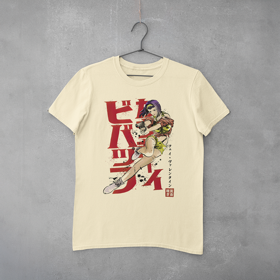 Camiseta Estampa Cowboy Bebop - Faye Valentine
