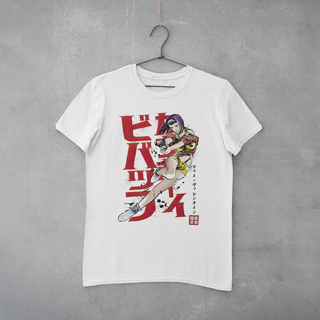 Camiseta Estampa Cowboy Bebop - Faye Valentine