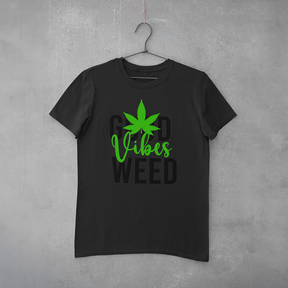 Camiseta Cannabis Good Vibes Weed