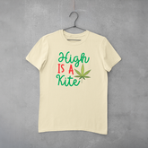 Camiseta Cannabis High Is A Kite