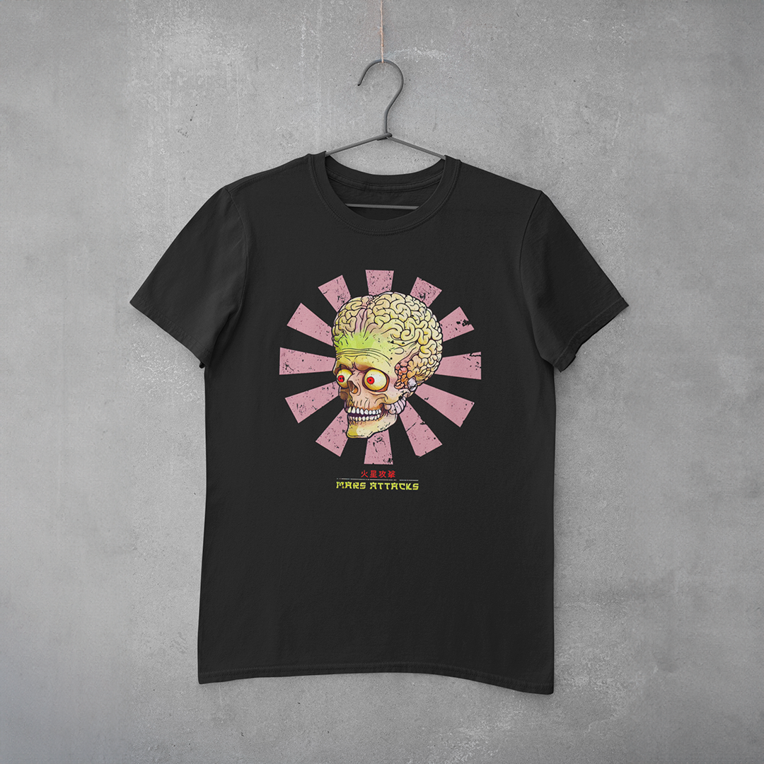 Camiseta Estampa Marte Ataca