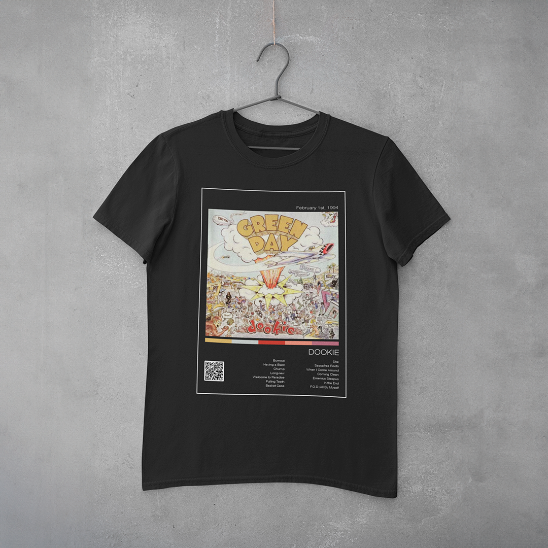 Camiseta Estampa Green Day - Dookie