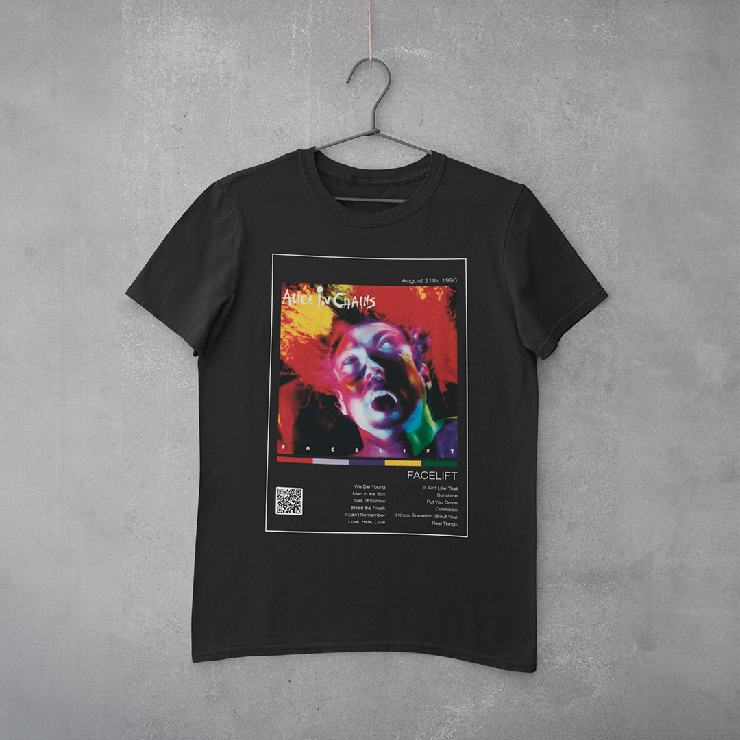 Camiseta Estampa Alice In Chains - Facelift