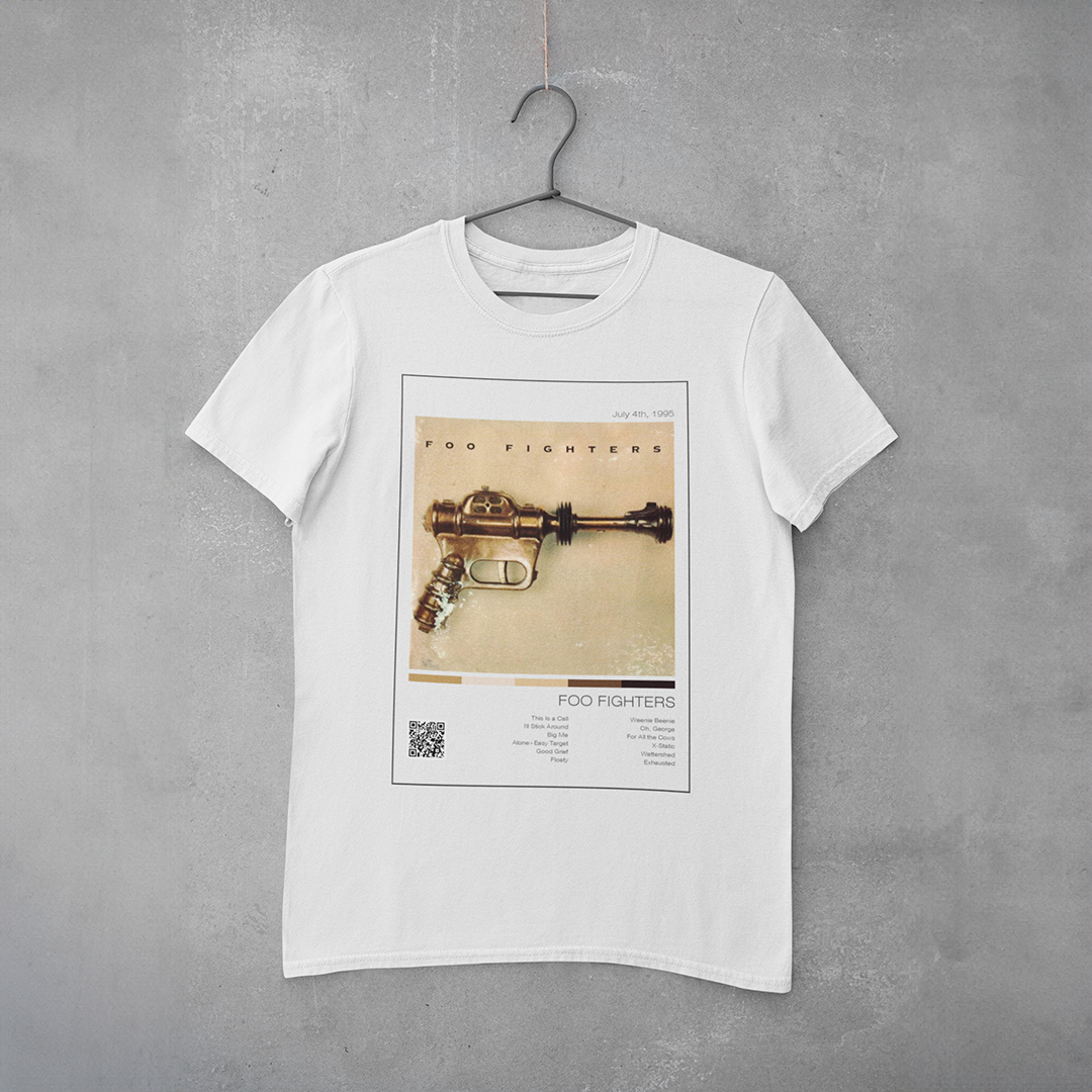 Camiseta Estampa Foo Fighters