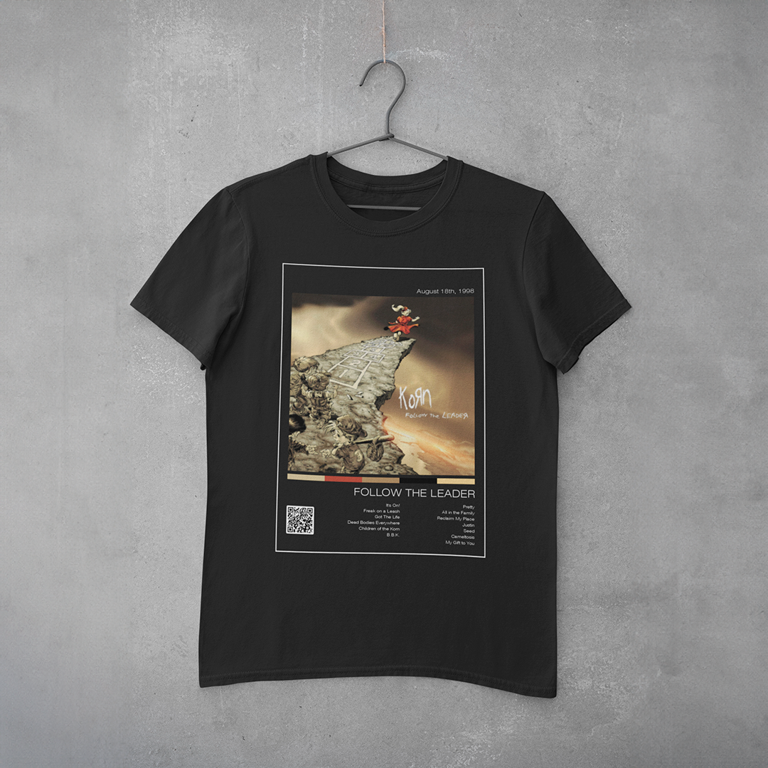 Camiseta Estampa Korn - Follow The Leader