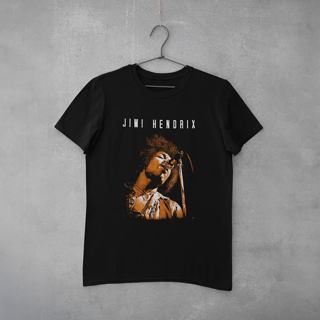 Camiseta Estampa Jimmy Hendrix