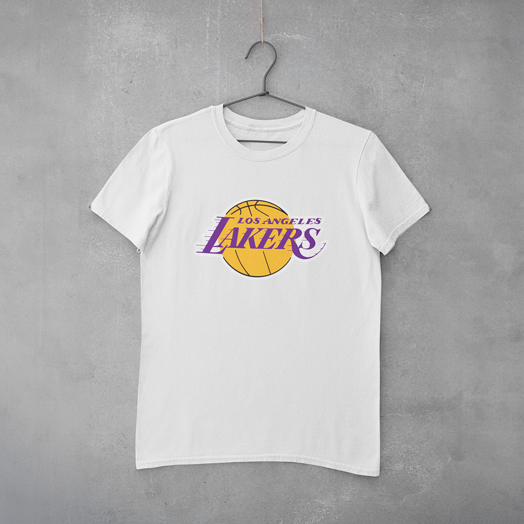 Camiseta Estampa Los Angeles Lakers - estampa peito (central)