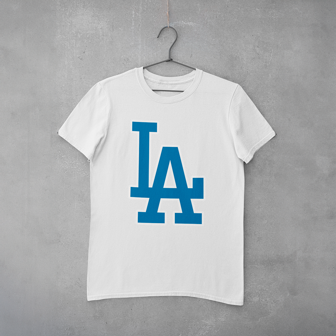 Camiseta Estampa LA Dodgers - estampa peito (central)