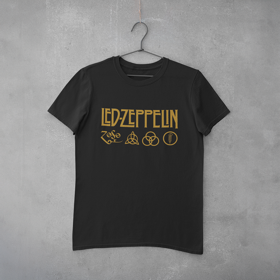 Camiseta Estampa Led Zeppelin
