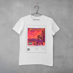 Camiseta Estampa Megadeth - Peace Sells... But Who's Buying?