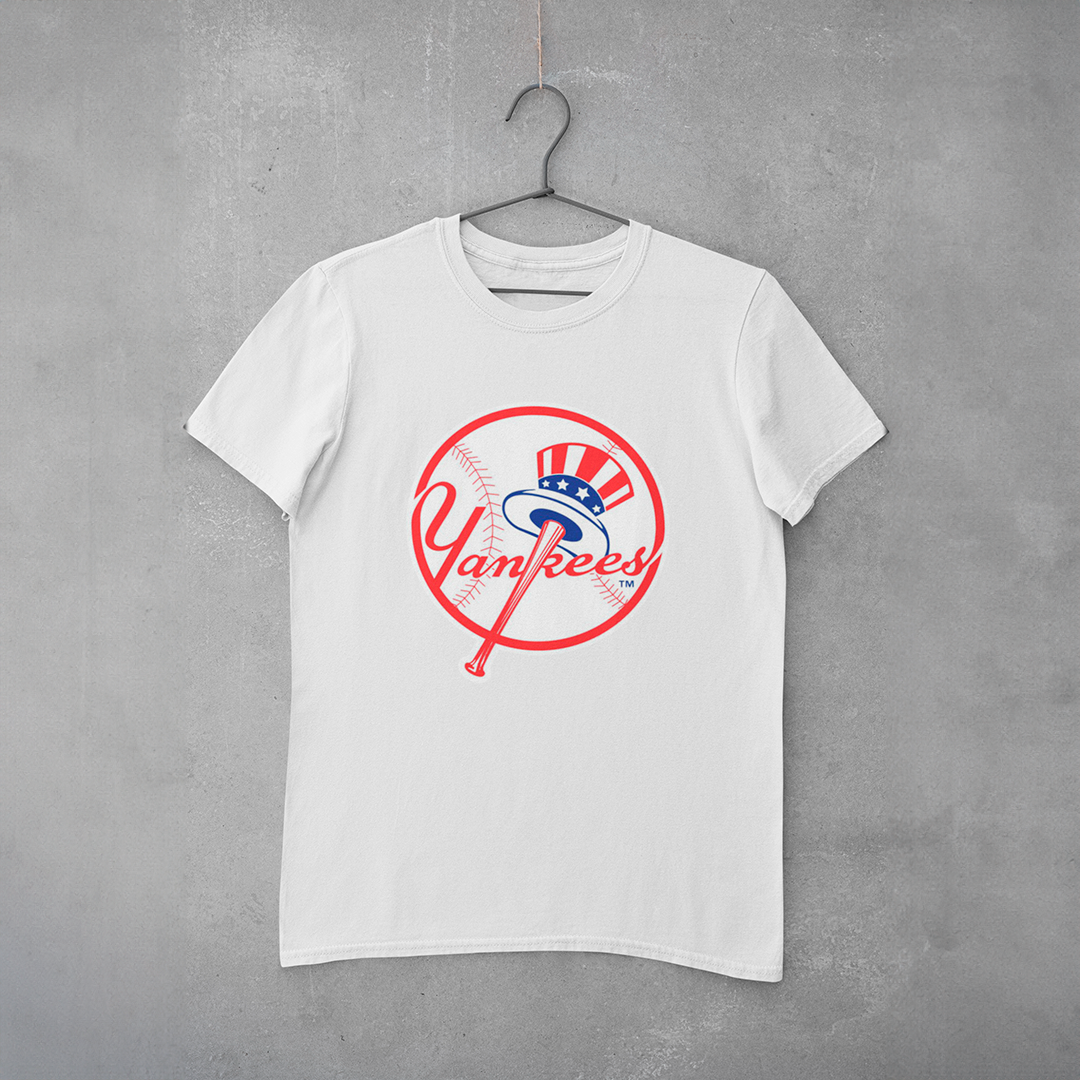 Camiseta Estampa NY Yankees Logo 2 - estampa peito (central)