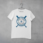Camiseta Estampa NY Yankees Logo 3 - estampa peito (central)
