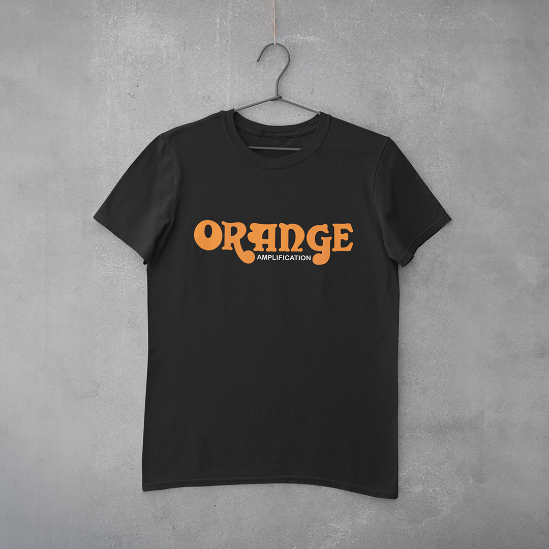 Camiseta Estampa Orange Amplification