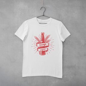 Camiseta Estampa Cerveja Original (logo vermelho)