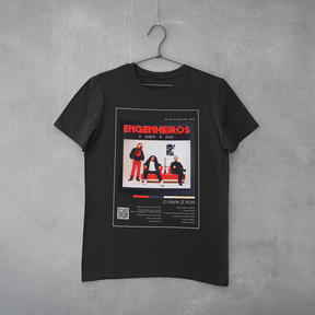 Camiseta Estampa Engenheiros do Havaí - O Papa é Pop