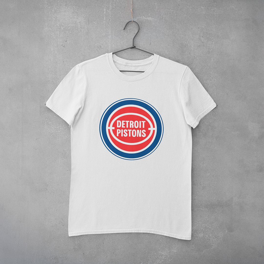 Camiseta Estampa Detroit Pistons - estampa peito (central)