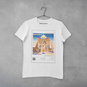Camiseta Estampa Iron Maiden - Powerslave