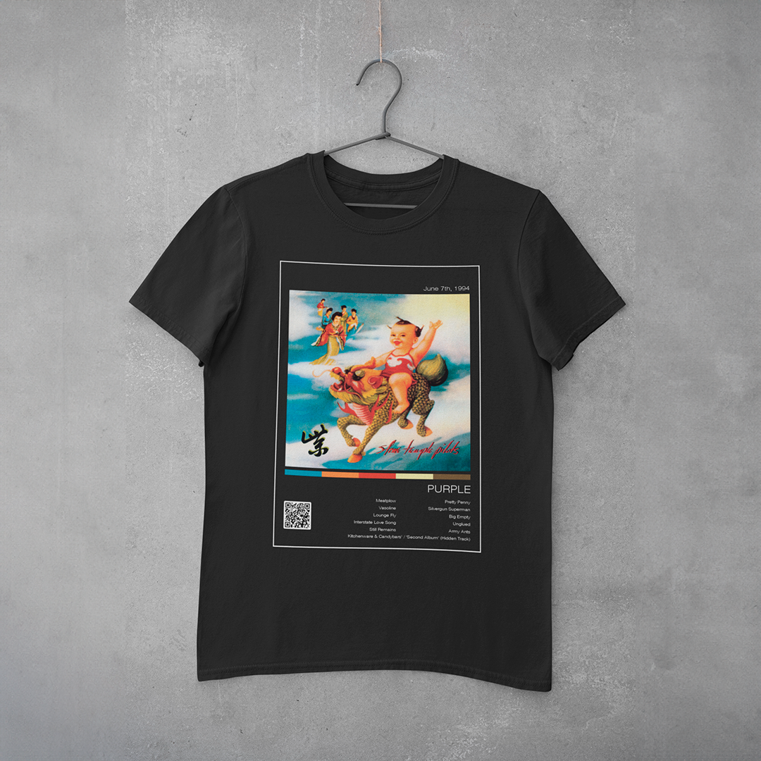 Camiseta Estampa Stone Temple Pilots - Purple