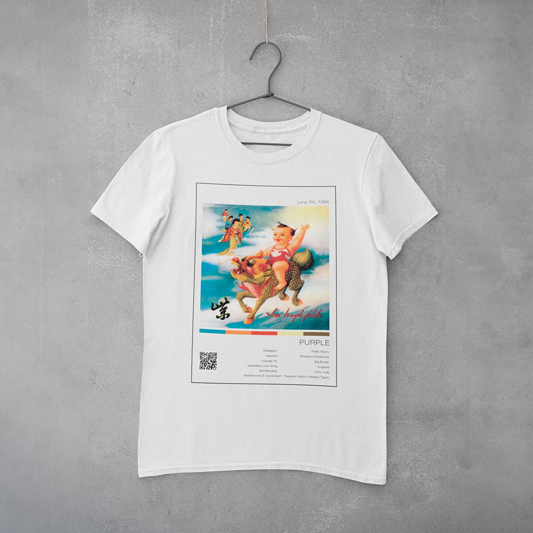 Camiseta Estampa Stone Temple Pilots - Purple