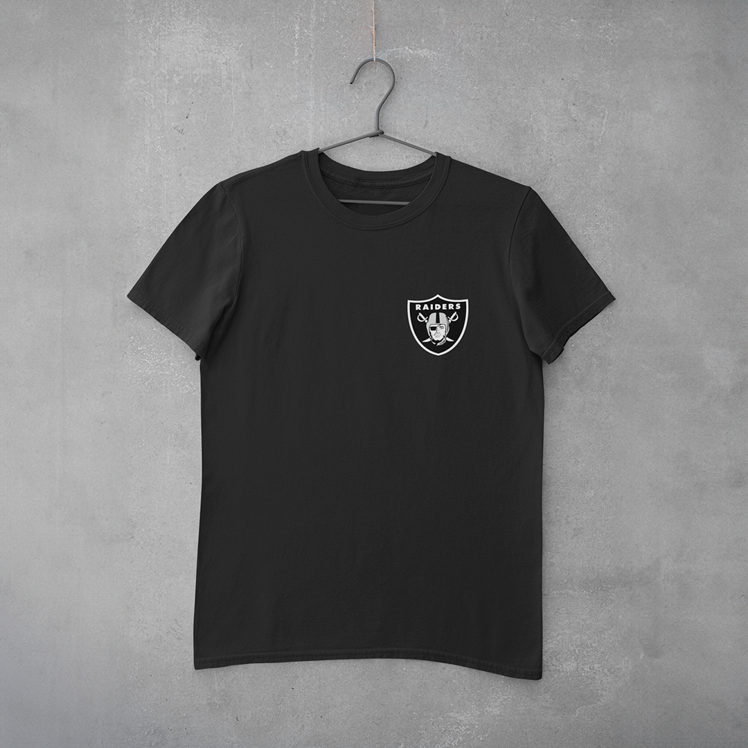 Camiseta Estampa Las Vegas Raiders Logo -  estampa peito (pequena)