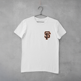 Camiseta Estampa San Francisco Giants Logo 2 - estampa peito (pequena)