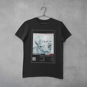 Camiseta Estampa Titãs - Cabeça Dinossauro