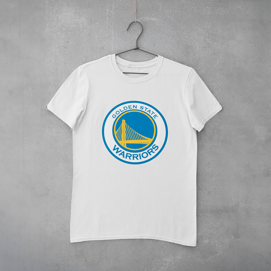 Camiseta Estampa Golden State Warriors - estampa peito (central)
