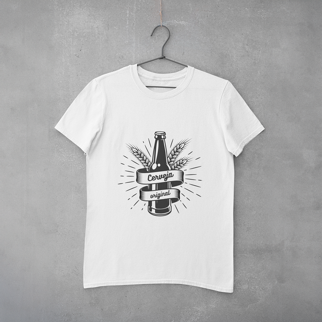 Camiseta Estampa Cerveja Original